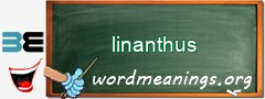 WordMeaning blackboard for linanthus